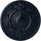 Ekena Millwork Flower Ceiling Medallion (Fits Canopies up to 3 7/8"), Hand-Painted Midnight Dream, 27"OD x 1 1/8"P CM27FLMDF - alternate 1